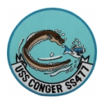 USS Conger SS-477B Eel and Fish Submarine Patch