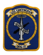 USS Conyngham DDG-17 Ship Patch