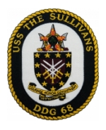 USS The Sullivans DDG-68 Ship Patch
