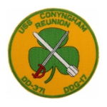 USS Conyngham DD-371/ DDG-17  Reunion Patch