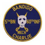 Army Bandito 5th Battalion 60th Infantry Mech Charlie Patch