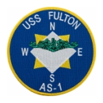 USS Fulton AS-1 Ship Patch