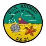 USS Antaeus AS-21 The Sons Of Poseidon Ship Patch