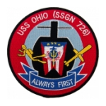USS Ohio SSGN-726 Patch