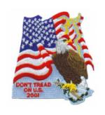 Dont tread on U.S. Patch