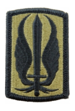 17th Aviation Brigade Scorpion / OCP Patch With Hook Fastener
