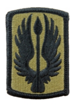 18th Aviation Brigade Scorpion / OCP Patch With Hook Fastener