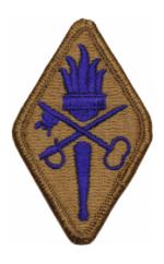 Quarter Master Center & School Patch