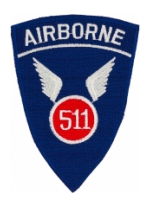 511th Airborne Infantry Regiment Patch
