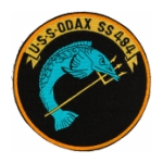 USS Odax SS-484 Submarine Patch