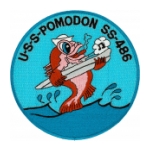 USS Pomodon SS-486 Submarine Patch