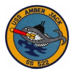 USS Amber Jack SS-522 Patch