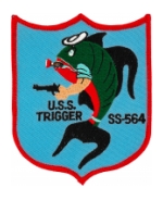 USS Trigger SS-564 Patch