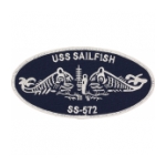 USS Sailfish SS-572 Patch