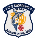 USS Swordfish SSN-579 Patch