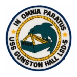 USS Gunston Hall LSD-5 Ship Patch