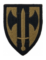 18th Military Police Brigade Scorpion / OCP Patch With Hook Fastener