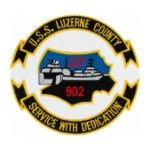 USS Luzerne County LST-902 Ship Patch