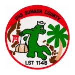 USS Sumner County LST-1148 Ship Patch