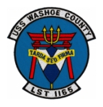 USS Washoe County LST-1165 Ship Patch