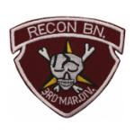 3rd Marine Recon Battalion Patch