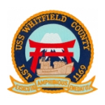 USS Whitfield County LST-1169 Ship Patch