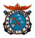 USS Randolph CVS-15 Ship Patch