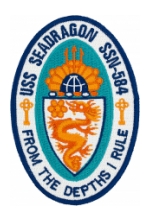 USS Seadragon SSN-584 Patch