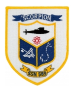 USS Scorpion SSN-589 Patch