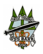 USS Barb SSN-596 Patch