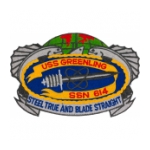 USS Greenling SSN-614 Patch