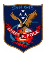 USS James K. Polk SSN-645 Patch