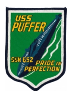 USS Puffer SSN-652 Patch