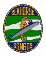 USS Seahorse SSN-669 Patch