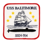 USS Baltimore SSN-704 Patch