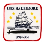USS Baltimore SSN-704 Patch
