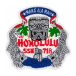 USS Honolulu SSN-718 Patch