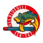 USS Bluegill SSK-242 Patch