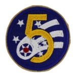 5th Air Force Patch