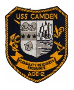 USS Camden AOE-2 Patch