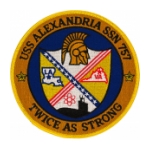 USS Alexandria SSN-757 Patch