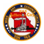 USS Jefferson City SSN-759 Patch