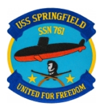 USS Springfield SSN-761 Patch