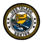 USS Toledo SSN-769 Patch