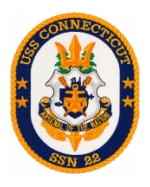 USS Connecticut SSN-22 Patch