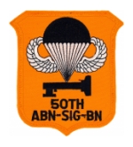 50th Airborne Signal Battalion Patch