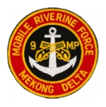 9th Military Police Company (Mobile Riverside Force Mekong Delta) Patch