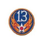 13th Air Force Patch