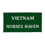 Vietnam Nurses Haven Patch