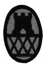 30th Engineer Brigade Patch Foliage Green (Velcro Backed)